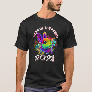 Pop Year Of The Rabbit Happy Chinese New Year 2023 T-Shirt