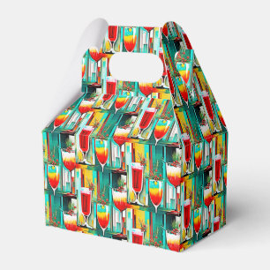 PopArt Christmas Cocktails Favour Box