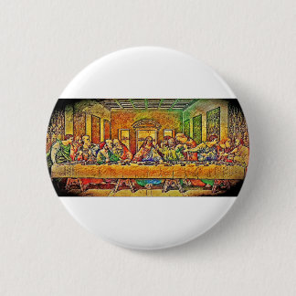 PopArt Da Vinci 6 Cm Round Badge