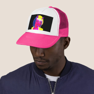 PopArt Devil Self Portrait Trucker Hat
