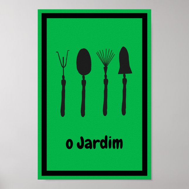 Popart Garden Poster (Front)