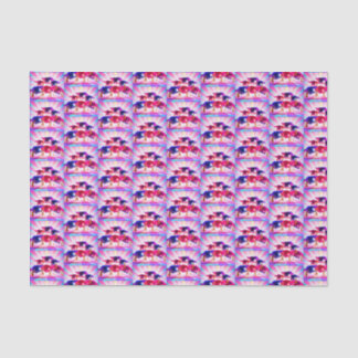 PopArt Graduation Hats Tissue Paper