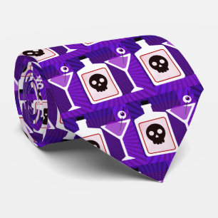 PopArt Halloween Cocktail Tie