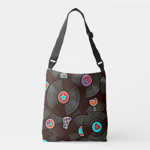PopArt Vinyl Crossbody Bag