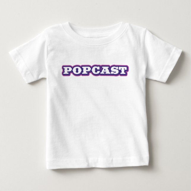 POPCAST baby t-shirt (Front)