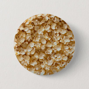 Popcorn 6 Cm Round Badge