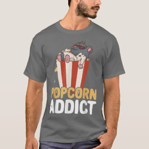 Popcorn Addict Furry Potato Guinea Pig T-Shirt