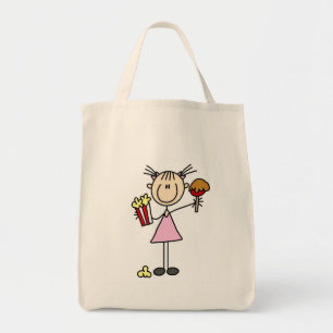 Popcorn and Cotton Candy Tshirts and Gifts Tote Bag