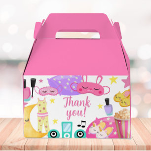 Popcorn and Pyjamas Favour Box