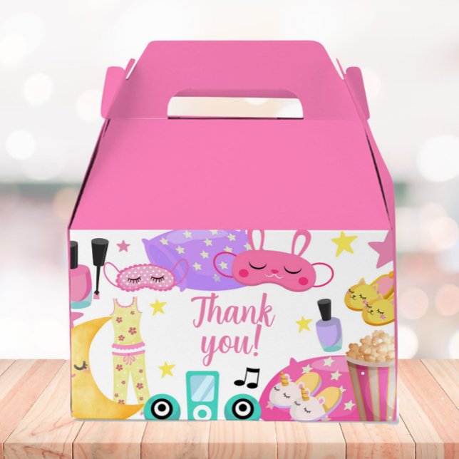 Popcorn and Pyjamas Favour Box (Creator Uploaded)