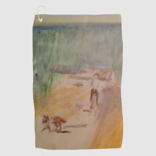 Popcorn Anime Abstract Golf Towel