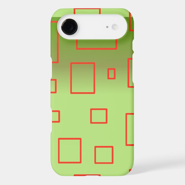 Popcorn Anime Christmas Green iPhone / iPad case (Back)