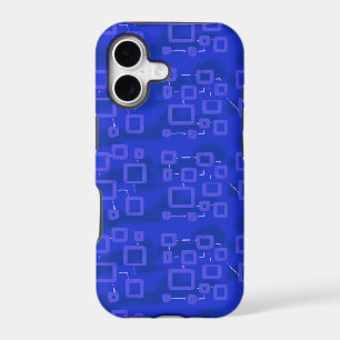 Popcorn Anime Cool Blue Cell Phone Case