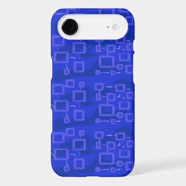 Popcorn Anime Cool Blue Cell Phone Case (Back)