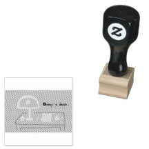 Popcorn Anime Desk Stamp