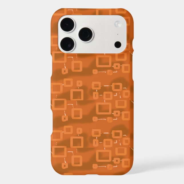 Popcorn Anime Orange Juice Bubble Cell Phone Case (Back)
