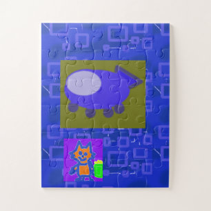 Popcorn Anime Spaceship Puzzle