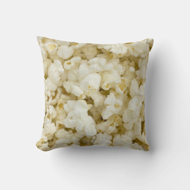 Popcorn background novelty pillow (Front)