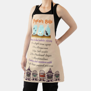 Popcorn Balls Recipe Kitchen Apron