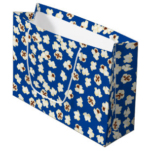 Popcorn Birthday Party Movie Theater Large Gift Bag