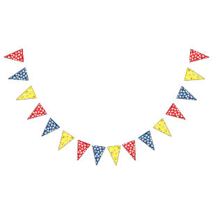Popcorn Birthday Party Movie Theatre Bunting