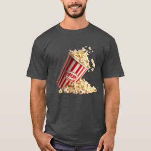 Popcorn Bucket Retro Design vintage T-Shirt