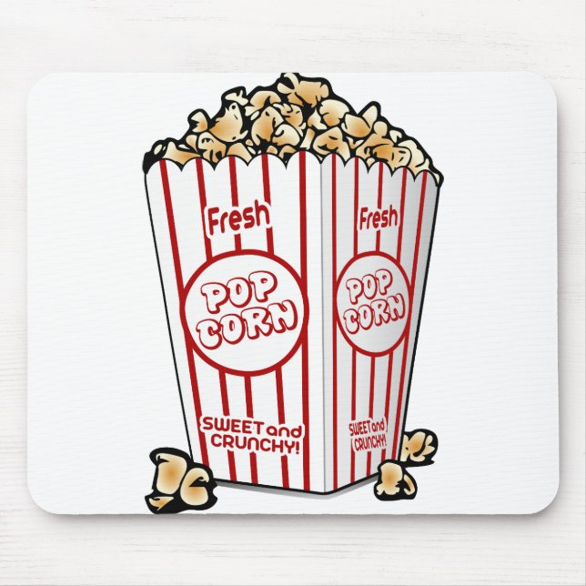 popcorn cinema mouse mat (Front)