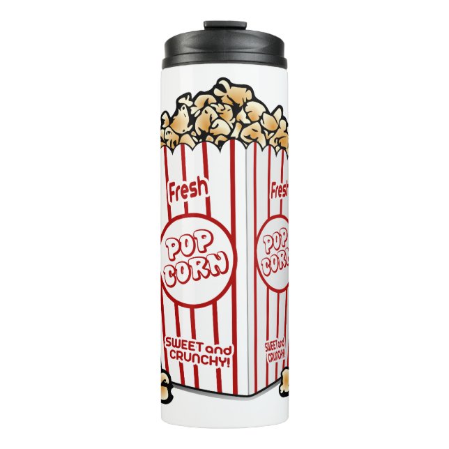 popcorn cinema thermal tumbler (Front)