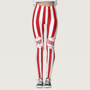 Popcorn Costume  Leggings