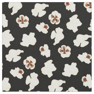 Popcorn Cute Movie Theatre Fabric