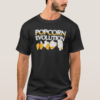 Popcorn Evolution Popcorn Enthusiast Corn Kernel M T-Shirt