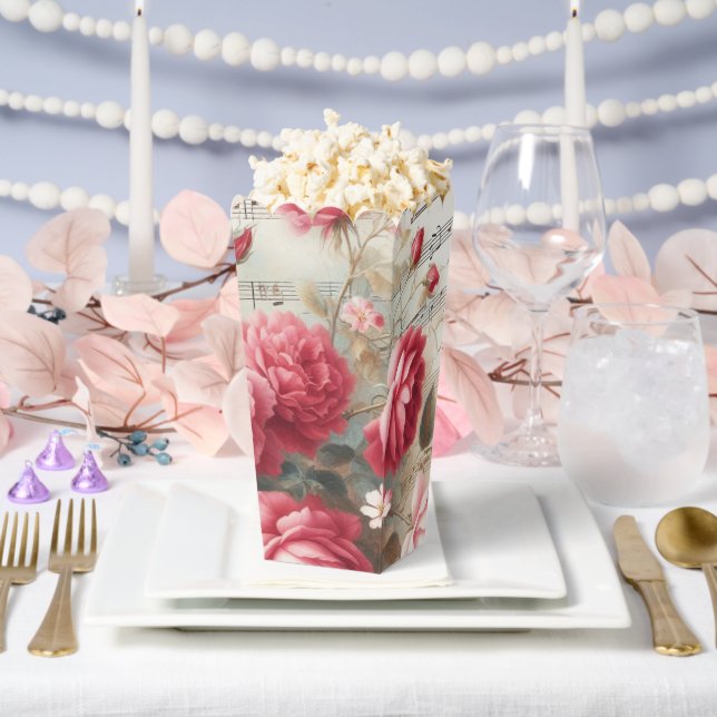 Popcorn  favour box (Wedding)