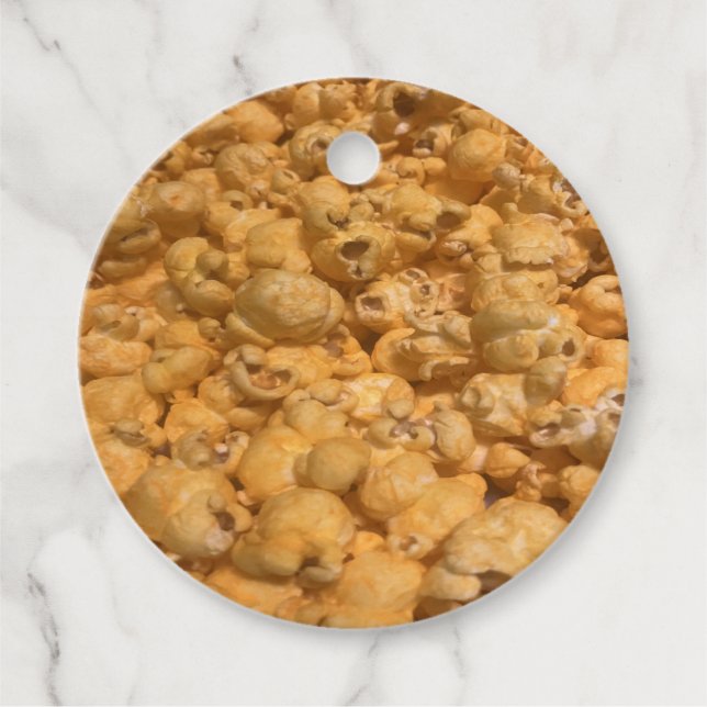Popcorn Favour Tags (Front)