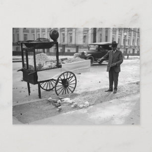 Popcorn For Sale, 1926 Postcard