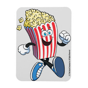 "Popcorn Guy!" Flexible Magnet