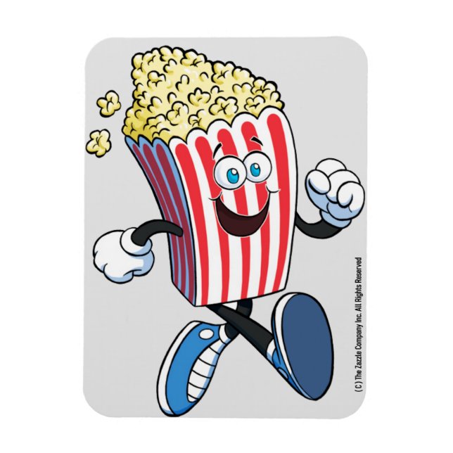 "Popcorn Guy!" Flexible Magnet (Vertical)