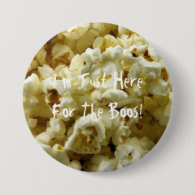 popcorn Halloween 7.5 Cm Round Badge (Front)