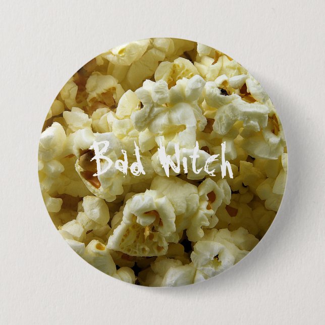 popcorn Halloween 7.5 Cm Round Badge (Front)