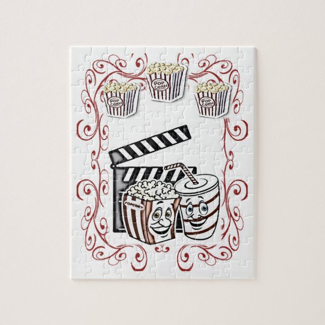 Popcorn Jigsaw Puzzle (Vertical)