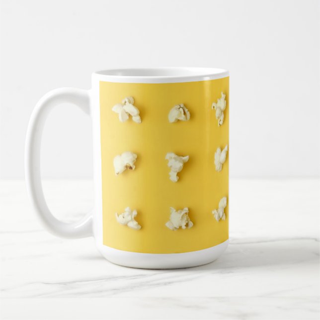 Popcorn Kernels Coffee Mug (Left)