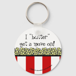 Popcorn Key Ring