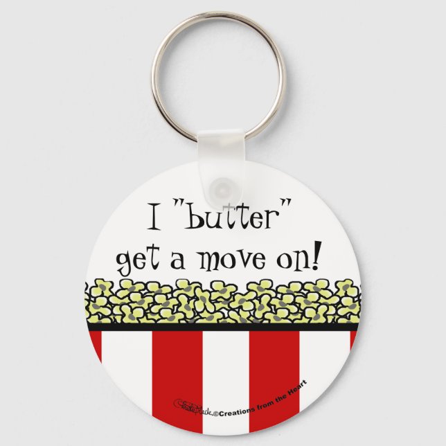 Popcorn Key Ring (Front)