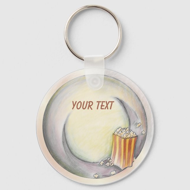 Popcorn Keychain (Front)