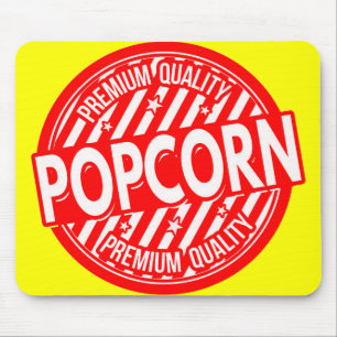 *POPCORN* Label Top Mousepad