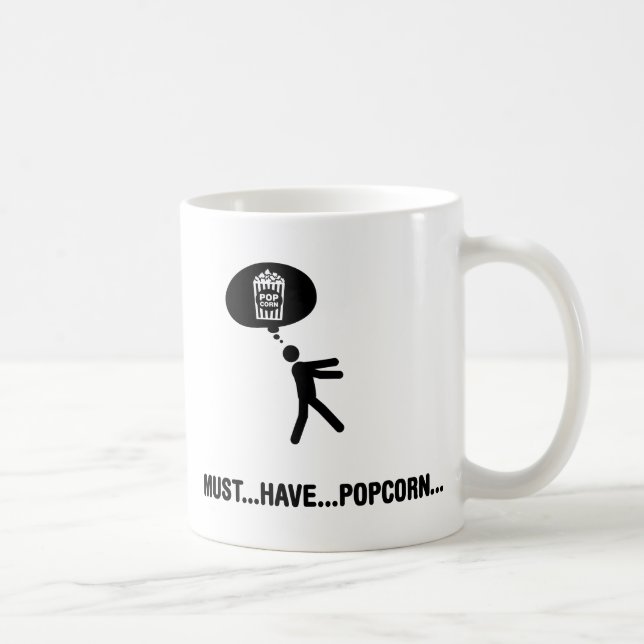 Popcorn Lover Coffee Mug (Right)