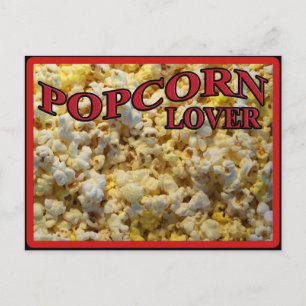 Popcorn Lover Gifts and Apparel Postcard