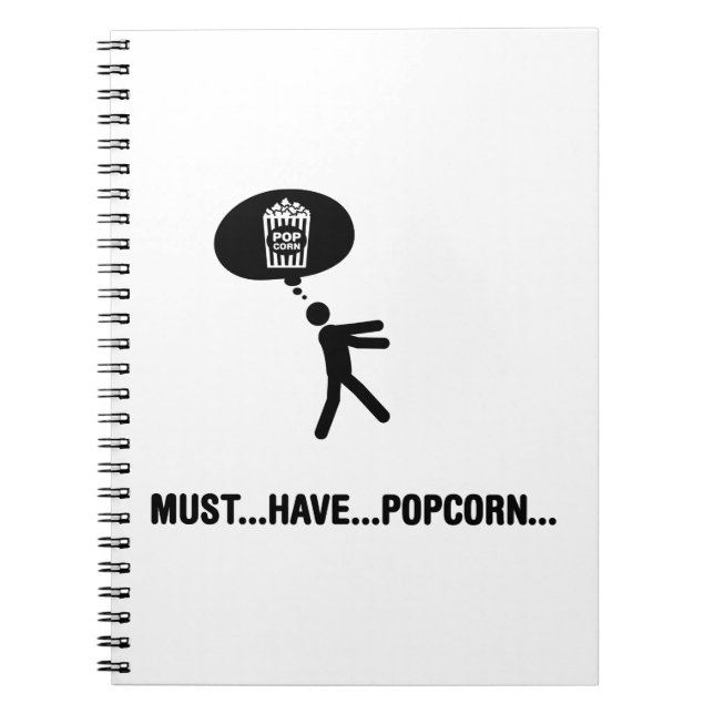 Popcorn Lover Notebook (Front)