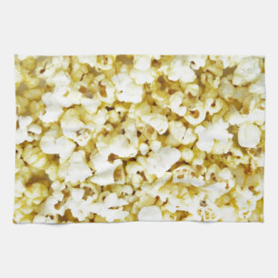 Popcorn Madness Tea Towel