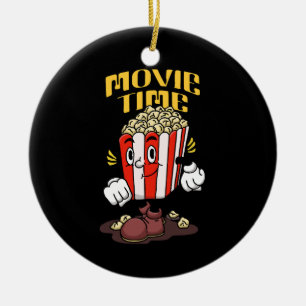 Popcorn Mascot Cartoon Ceramic Tree Decoration