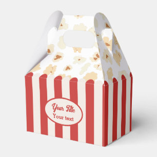 Popcorn Movie Party Birthday Party Theme Favour Box